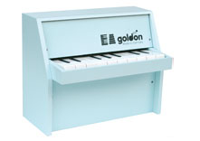 Goldon Kinderklavier hellblau