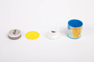 Kuhstimme zerlegt in Einzelteile